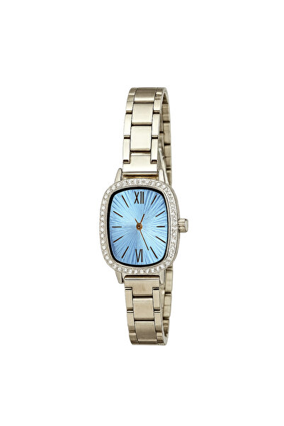 LOOQ Roman Numeral Women's Wristwatch with Zircon Stone Detail