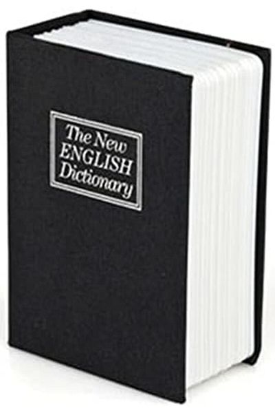 AC BOX Book-Looking Piggy Bank Hidden Money Safe Book Piggy Bank (Black, Large) Ac Box 861931