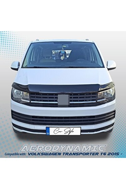 Lumi LUXURY Deflector capota negru lucios compatibil Volkswagen Transporter T6 2014-