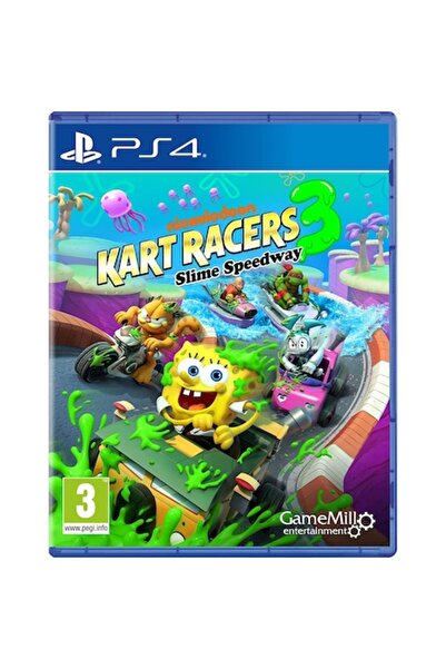 Gamemill Nickelodeon Kart Racers 3 Slime Speedway pentru PlayStation 4