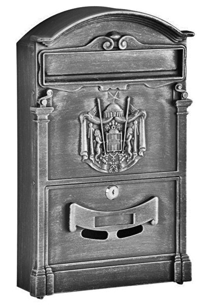 SGTT Mailbox Antique Silver 410x255x90 mm