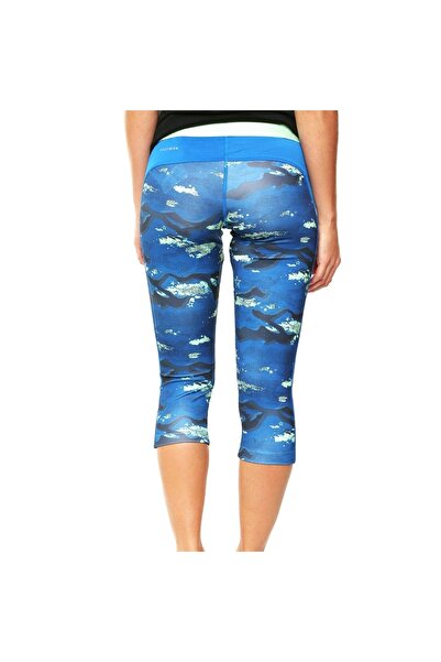 Reebok Women's Workout Ready Printed Capri 3/4 Pants