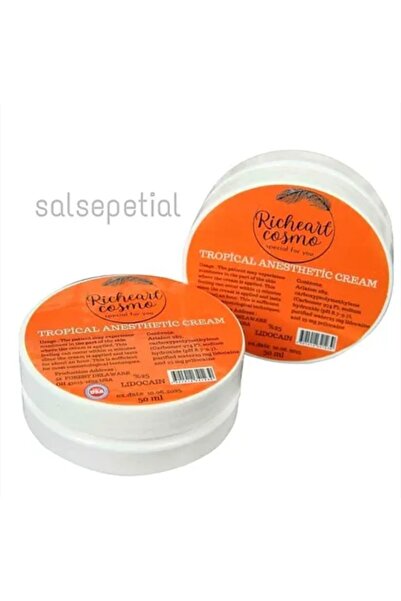 Salsepetial Tropikal anestezi kremi ağda öncesi cilt bakımı