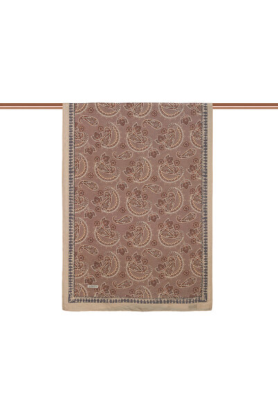 ipekevi Kum Bej Mezopotamya Model 04 Desenli Şal