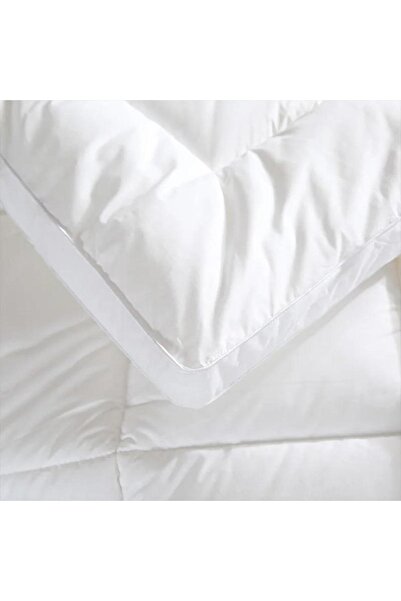 Gerenic Super soft microfiber blanket, white, 14 cm high, 180 x 200 cm