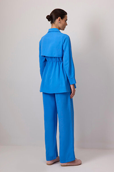 Touché Privé Linen Textured Shirt Pants Set