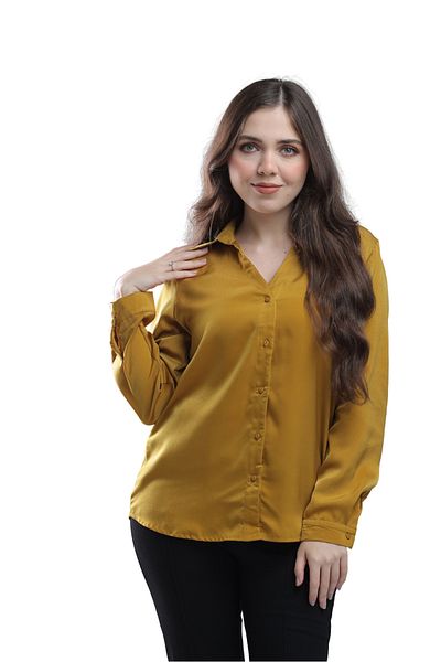 SUGA Sunset silk blouse