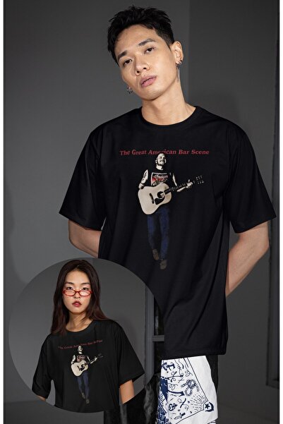 Fuddy Moda Tricou unisex The Great American Bar Scene, oversize cu temă Zach ...