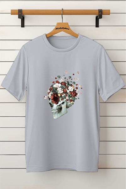 AR&YOS Printed Unisex Oversize T-Shirt Oversize