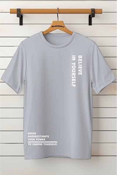 AR&YOS Printed Unisex Oversize T-Shirt Oversize