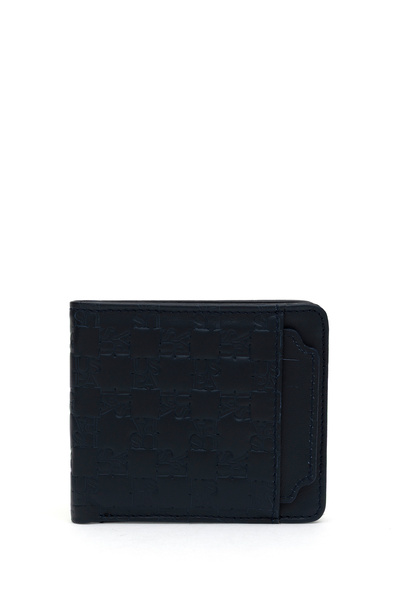 U.S. Polo Assn. Men's Navy Blue Wallet 50314733-Vr033