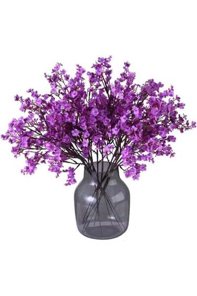 Generic 6 Artificial Gypsophila Bouquets, Indoor And Outdoor Artificial Flowe...