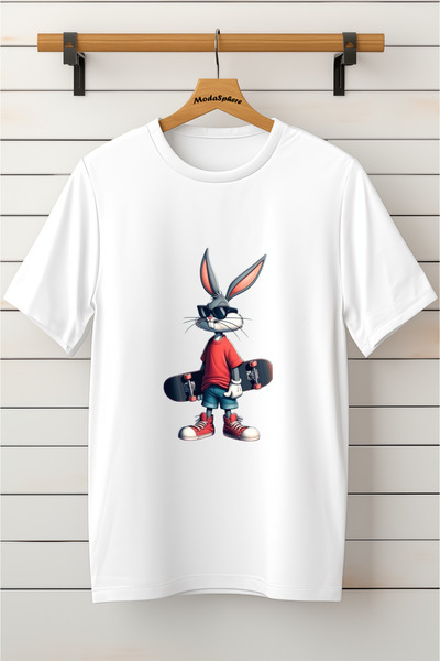 AR&YOS Printed Unisex Oversize T-Shirt