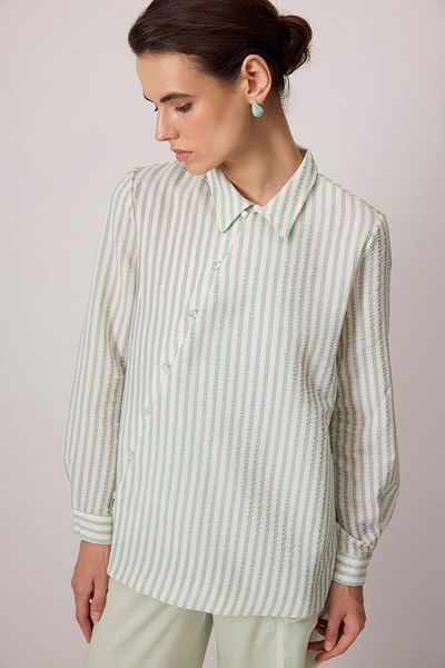 Touché Privé STRIPED GOFRE SHIRT
