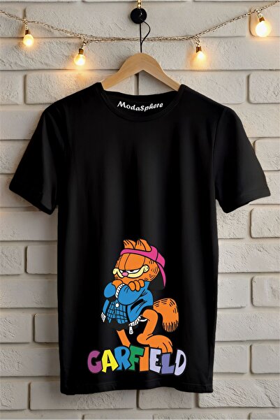 AR&YOS GARFIELD Принт Unisex Oversize Футболка