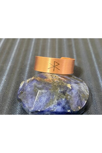 Güney Takı Store خاتم رون من النحاس مع رمز الحب