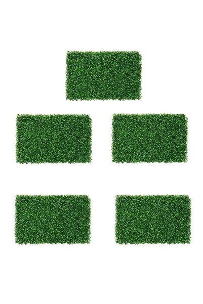 Generic LINGWEI Artificial Wall Grass Panel Hedge Boxwood Panels Privacy Scre...