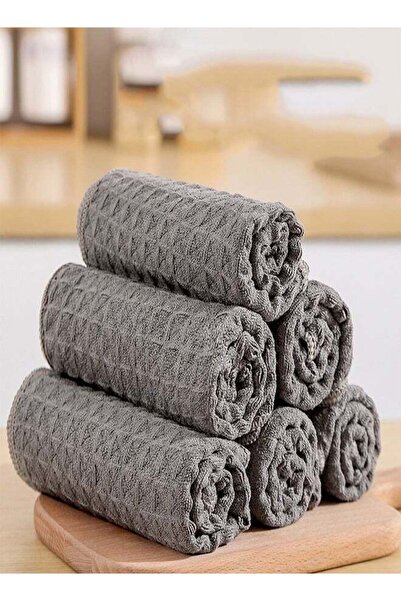 Generic 6-Pack 100% Cotton Waffle Weave Kitchen Dish Cloths, Super Absorbent Soft Quick Dry Dish Towels, 12