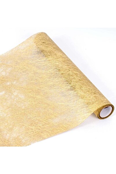 Generic SYOSI Table Runner Gold, Glitter Metallic Table Runner Roll 12 In x 36 Ft Gold Runner for Table, Ev