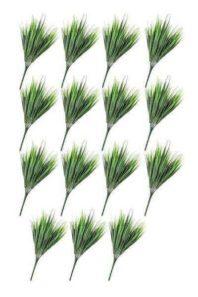 Generic Artificial Grass Plants, Fake Grass UV Resistant Plastic Faux Wheat G...