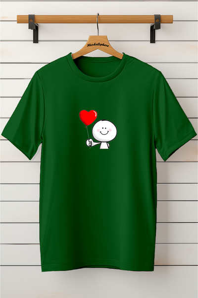 AR&YOS Printed Unisex Oversize T-Shirt Oversize