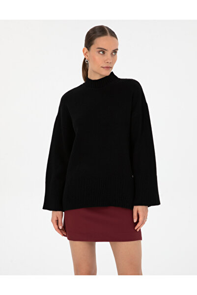 Pierre Cardin Black Comfort Fit Sweater 50316310-Vr046