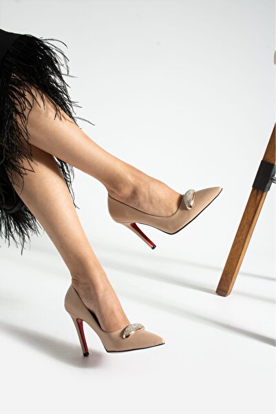 Sortie حذاء بكعب ستيليتو للموسم الجديد فائق الفخامة، ارتفاع الكعب 11 سم