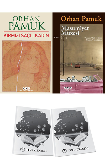 Yapı Kredi Yayınları Kırmızı Saçlı Kadın ve Masumiyet Müzesi + Hediyeli