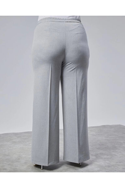 MODA Poly Viscose Full Lycra Elastic Waist Oversize Trousers