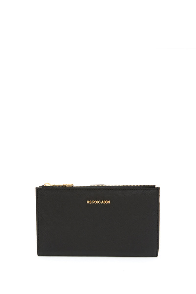 U.S. Polo Assn. Women's Black Wallet 50314837-Vr046
