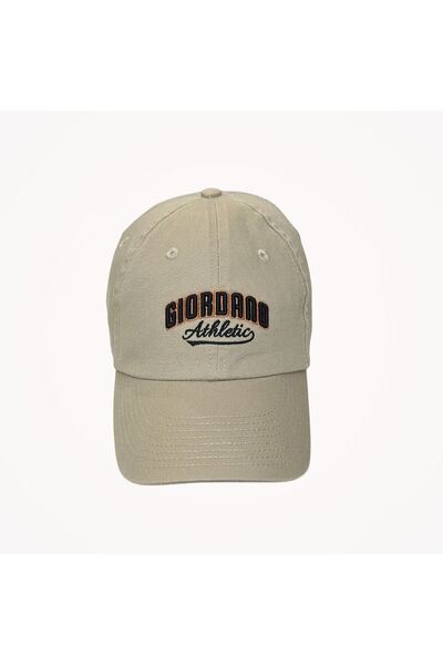 Giordano Unisex Cotton Twill Embroidered Athletic Cap