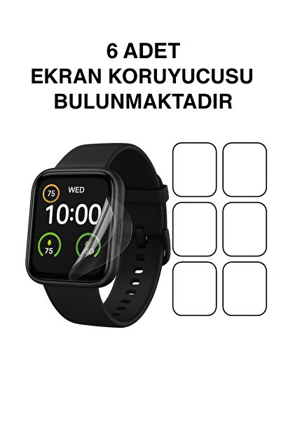 Huawei Fit 4 Ekran Koruyucu 6 ADET Şeffaf Ultra Hassas Fit 4 Koruma Filmi