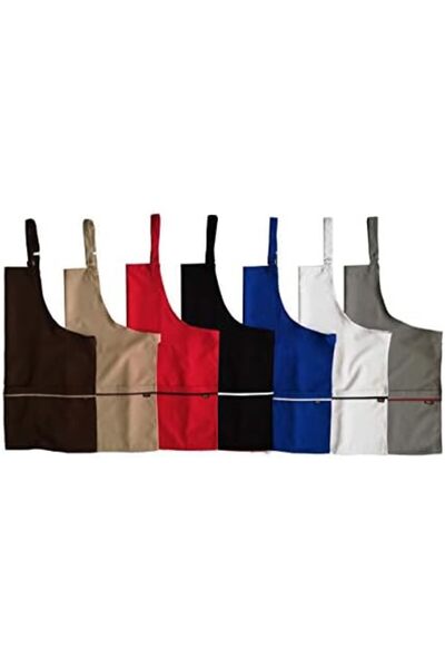 STOREMAX Sellbuyst Brown Trendy Short Halter-Neck Apron Dress 266450