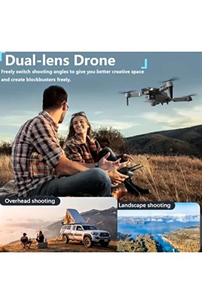 Generic Dual Camera E88 Drone