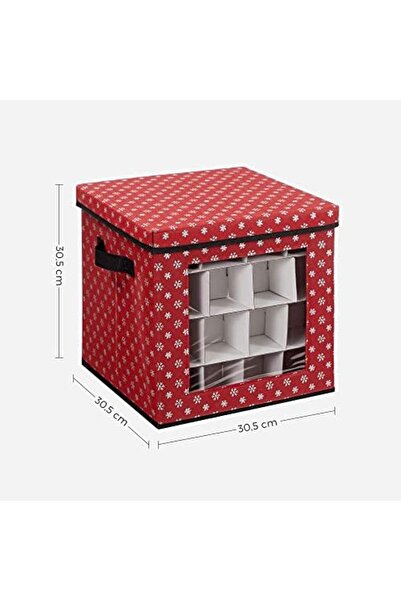 STOREMAX Jevnna Storage Boxes, Set of 3, Folding Boxes, 64 Small Compartments Per Box, Flexible Bear