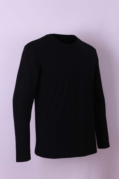 trender Ribana Μαύρο Ανδρικό Φούτερ 5074-1