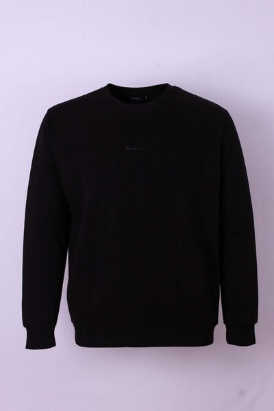 trender Μαύρο ανδρικό φούτερ 5012