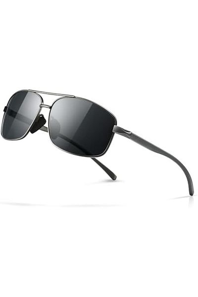 Sungate SUNGAIT Ultra Lightweight Rectangular Polarized Sunglasses