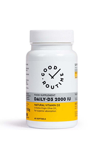 Secom Daily D3 Good Routine, 2000 UI, 60 Capsule,
