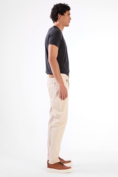 Dufy Kemik 5 Cep Düz Renk Slim Fit Erkek Pantolon