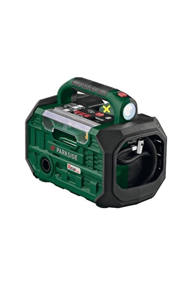 PARKSIDE Compresor și pompă de aer portabile cu accesorii, lampă de lucru LED, 20-Li C3, 20V