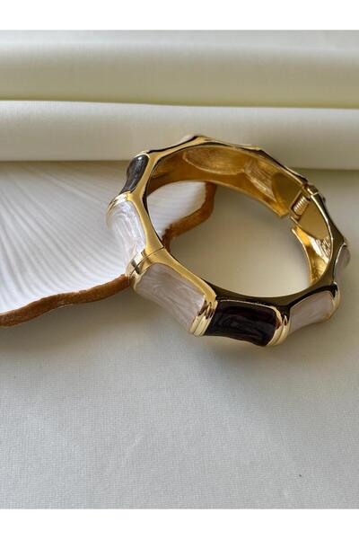 Nilsu Aksesuar Tricolor Enamel Handcuffs