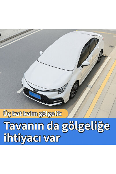 YETİŞENLER Araç Oto Araba Branda Ön Ve Tavan Yarım Branda Güneş Buz Kar Ve Do...