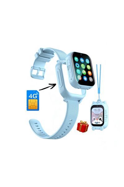 gitech Smartwatch for Kids with SIM Card, GPS, Camera, Video Voice Call, Spy Mode, SOS Button, K10