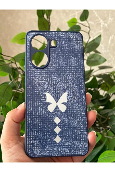 Hatreds Xiaomi Poco X7 Pro Kılıf Kelebek Desenli Aynalı Tasarım Taşlı Silikon...