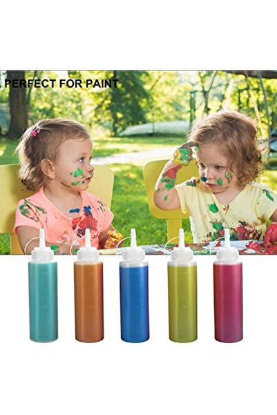 Generic Plastic Squeeze Bottle Ketchup Mustard Honey Sauce Dispenser Bottle - 650 ML (2)