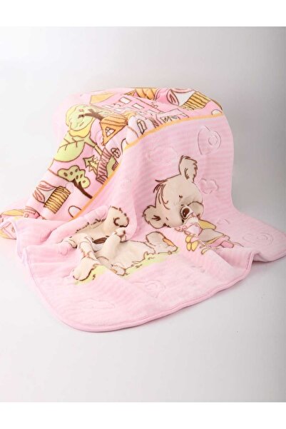 WhiteConsept PembeEv Bebek Battaniyesi