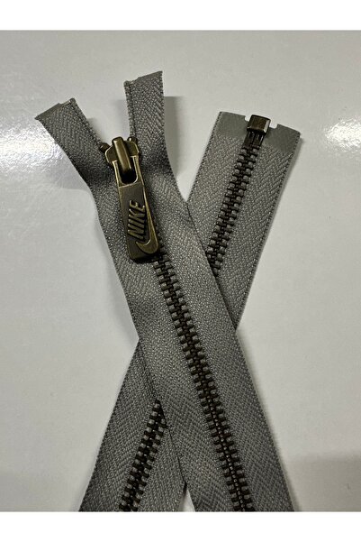 e tuhafiye 1 YKK сив метален зъб никел отделен (шест отвора) цип (64 см)