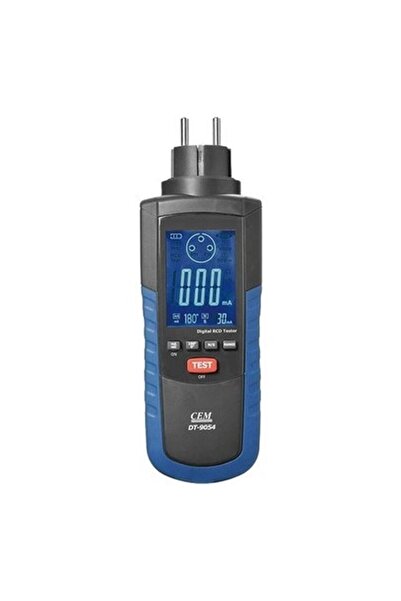 Cem DT-9054 Kaçak Akım Rölesi Rcd Test Cihazı