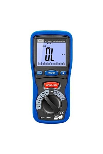 yenibagshop Dt 5302 ميلي أوميتر-مقياس رقمي متعدد